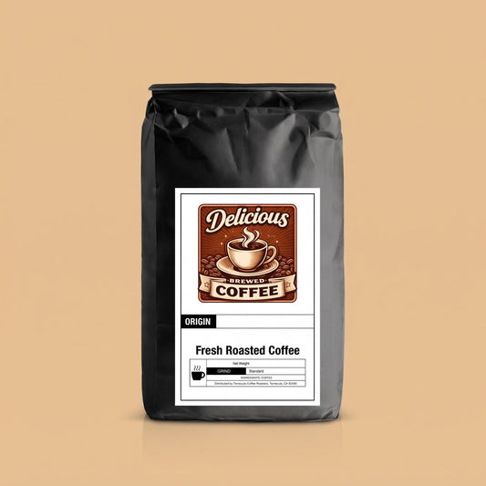 Cinnabun flavored coffee, 12oz bag, Delicious Brewed Coffee