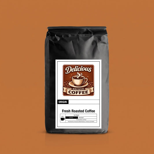 Cinnamon Hazelnut flavored coffee, 12oz bag, Delicious Brewed Coffee