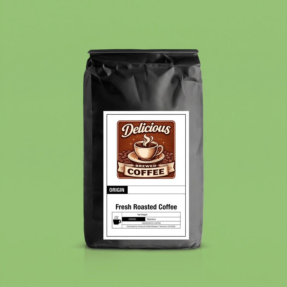 Dubai Chocolate flavored coffee, 12oz bag, Delicious Brewed Coffee