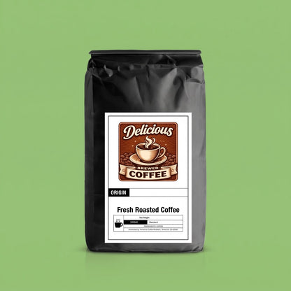 Dubai Chocolate flavored coffee, 12oz bag, Delicious Brewed Coffee