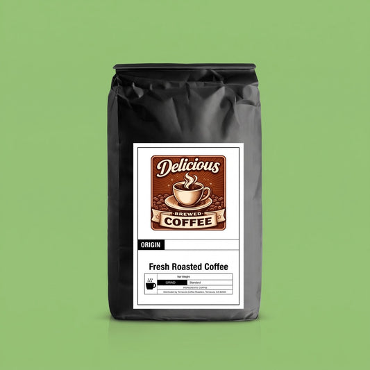 Dubai Chocolate flavored coffee, 12oz bag, Delicious Brewed Coffee