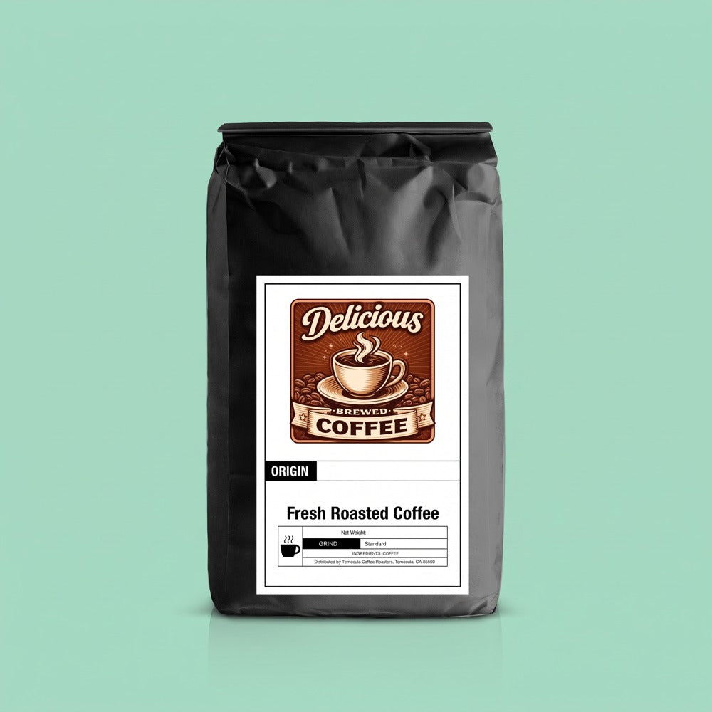Mint flavored coffee, 12oz bag, Delicious Brewed Coffee