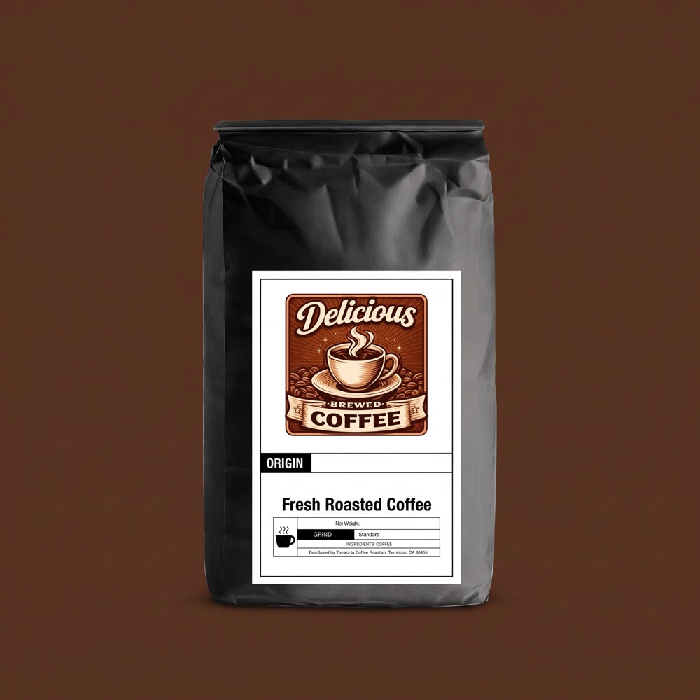 Mocha flavored coffee, 12oz bag, Delicious Brewed Coffee
