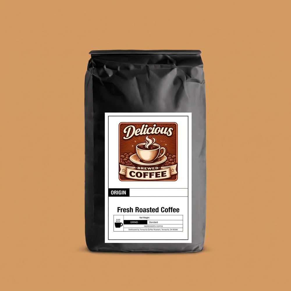 Smores flavored coffee, 12oz bag, Delicious Brewed Coffee